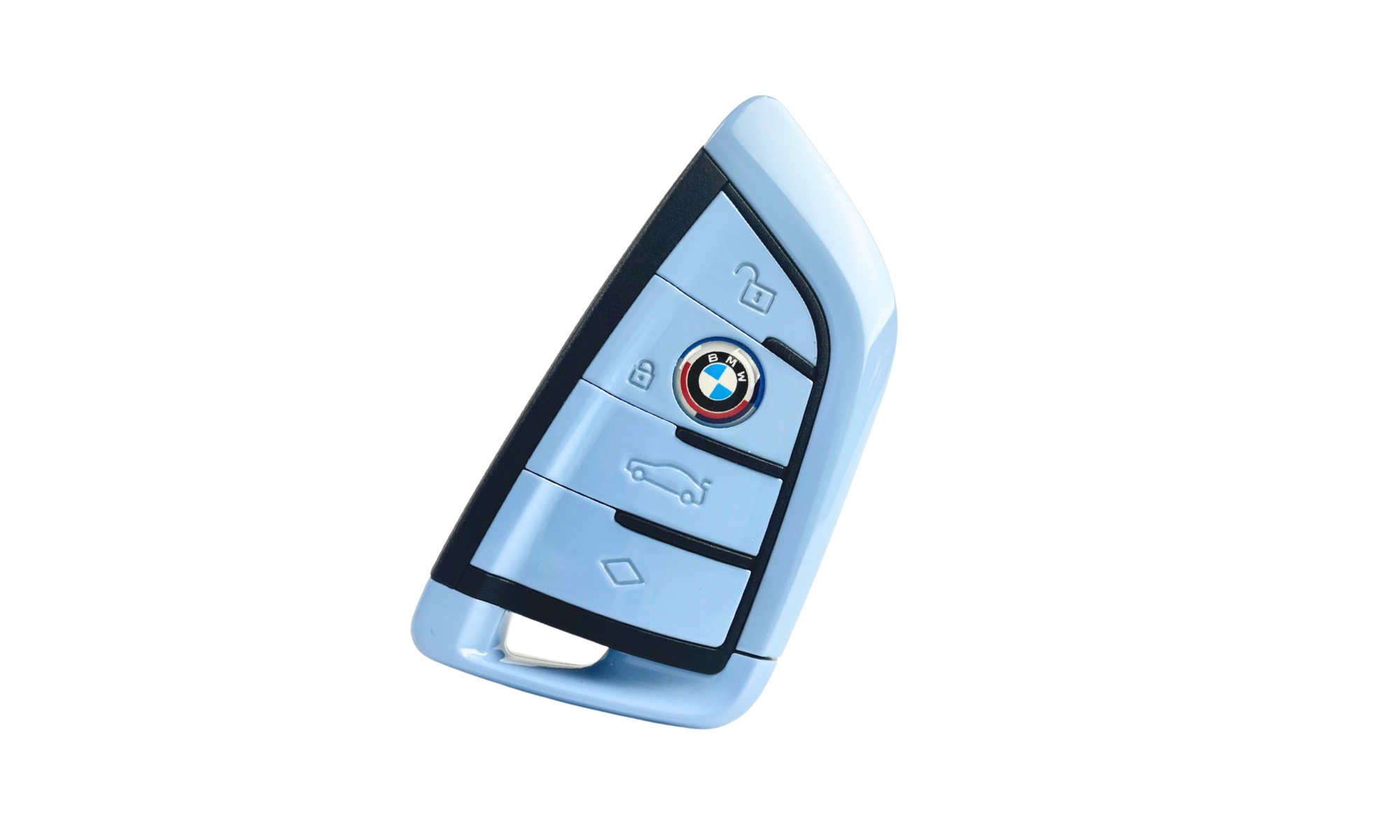 BMW custom key shell with factory paint code