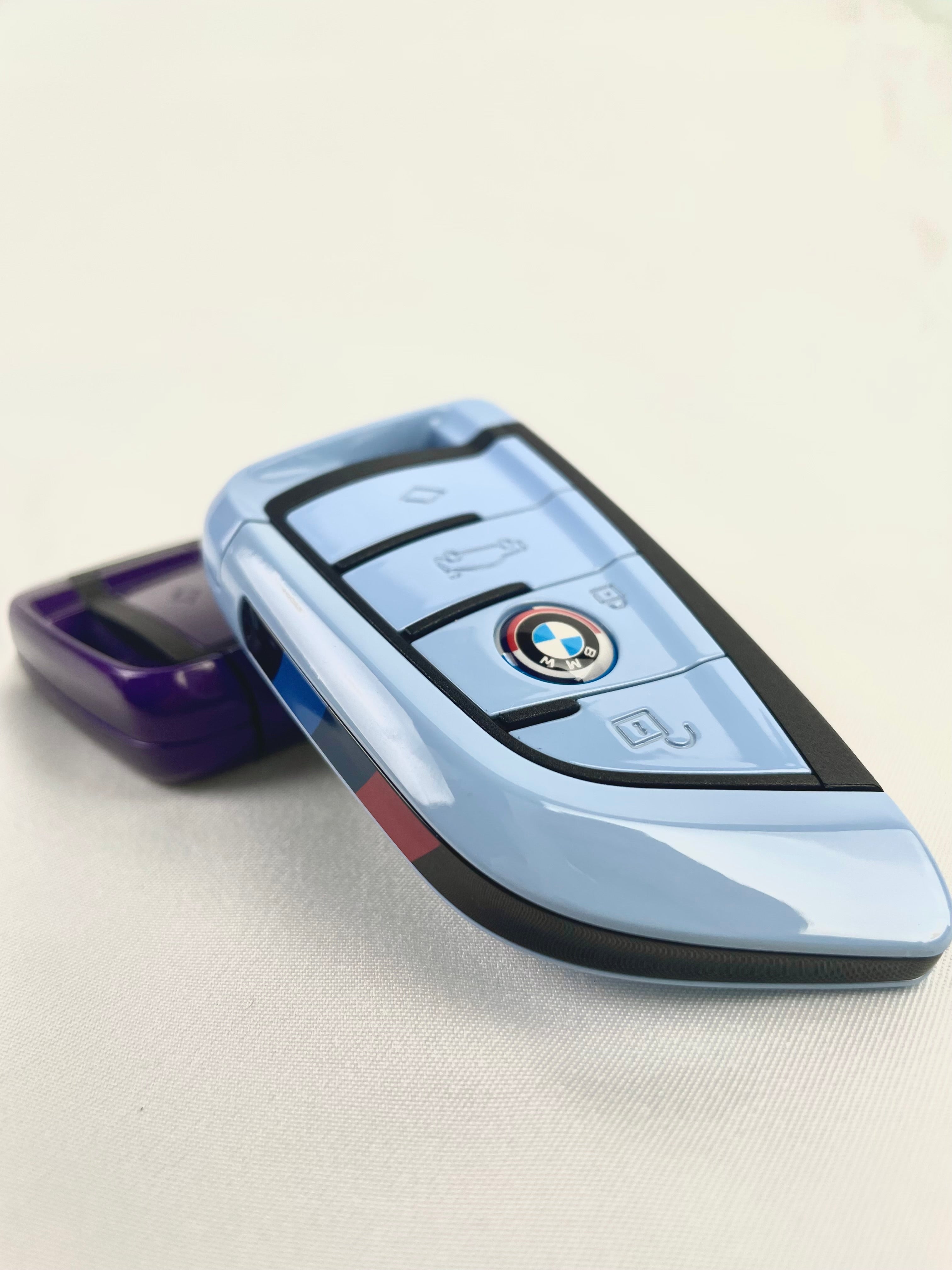 【ColorSync】BMW Original Color Code Custom Key Fob Shell | 50th Anniversary Edition Sprayer Studio