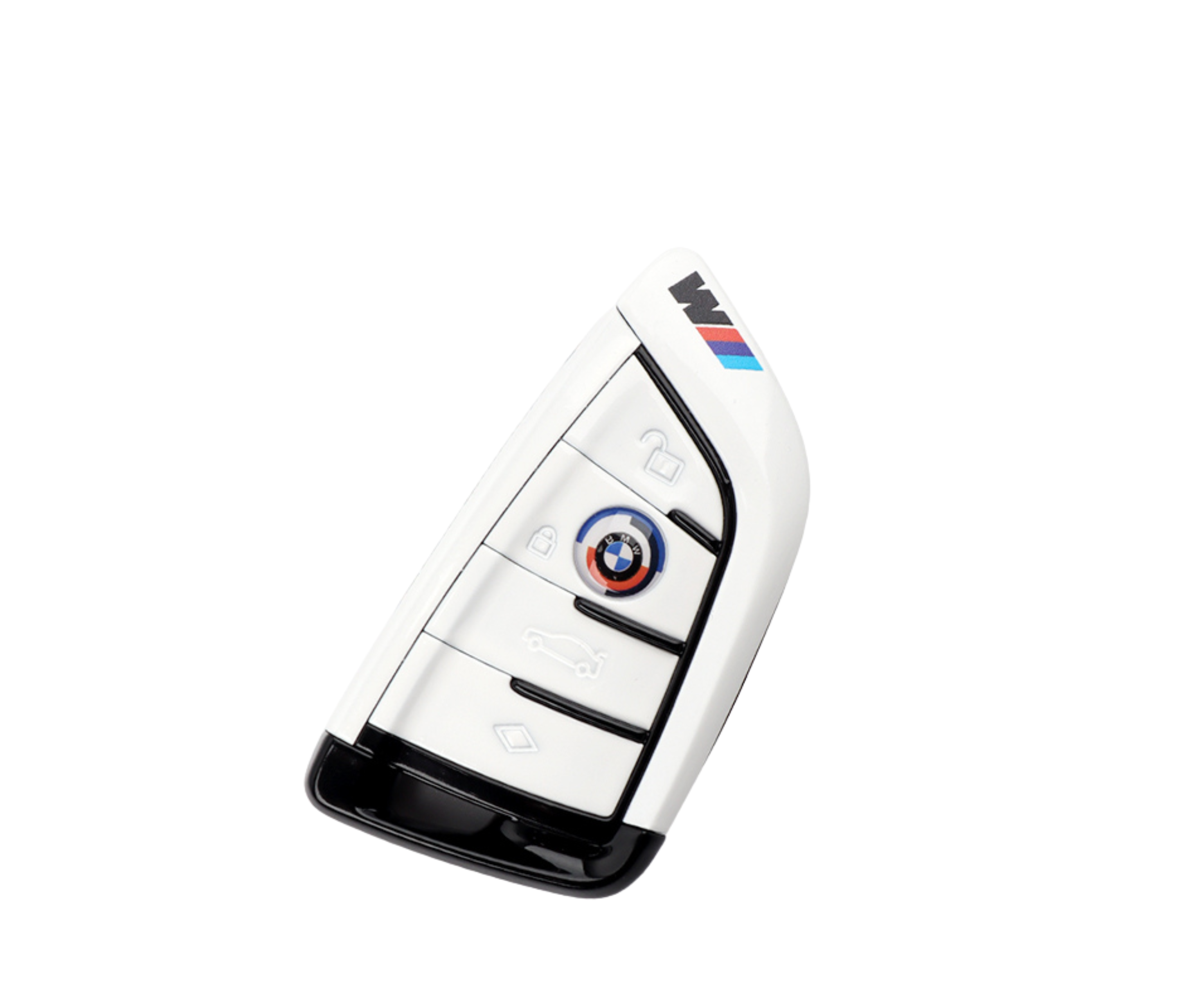 BMW Key Fob Case Replacement - 50th Anniversary Commemorative Coating (Ready-to-Ship Finished Product)