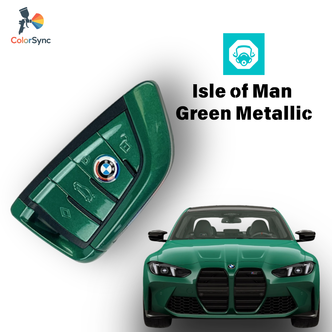 【ColorSync】BMW Original Color Code Custom Key Fob Shell | 50th Anniversary Edition Sprayer Studio