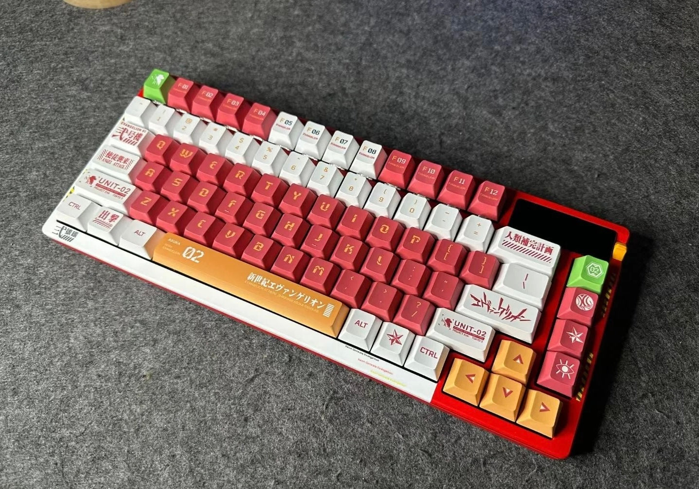 Keyboard theme pattern color modification