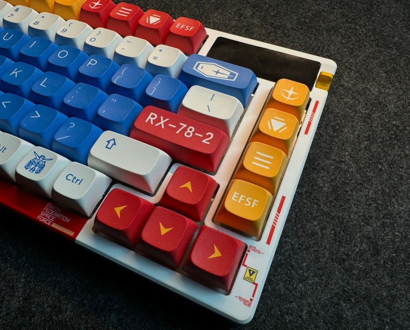 Keyboard theme pattern color modification